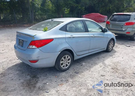 2013 Hyundai Accent Gls из США, поврежденный, VIN KMHCT4AE3DU447325